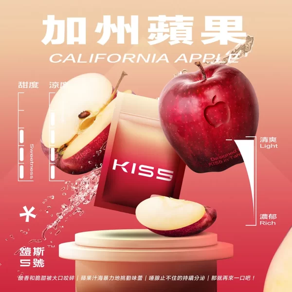 Kis5煙彈 加州蘋果