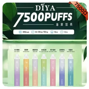DIYA 7500 Puffs 一次性電子煙