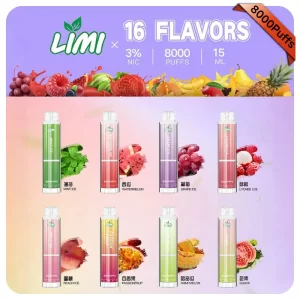 LIMI 8000 Puffs 一次性電子煙